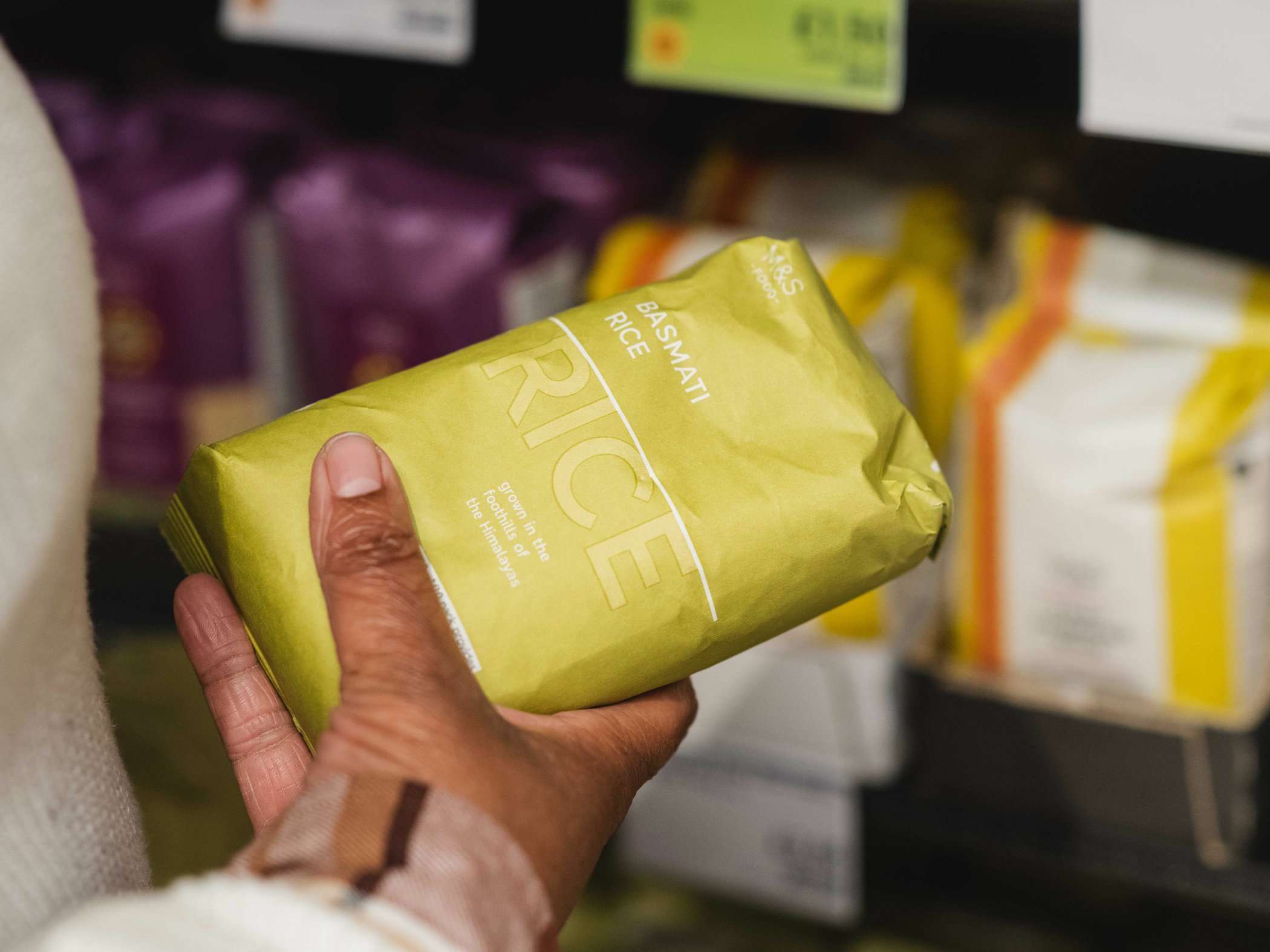 M&S LAUNCHES NEW RECYCLABLE RICE AND GRAINS PACKAGING Packaging